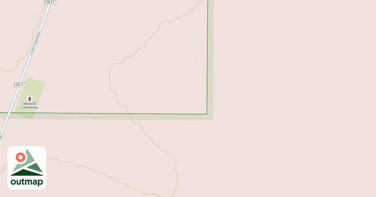 Map of CEMETERY LANE