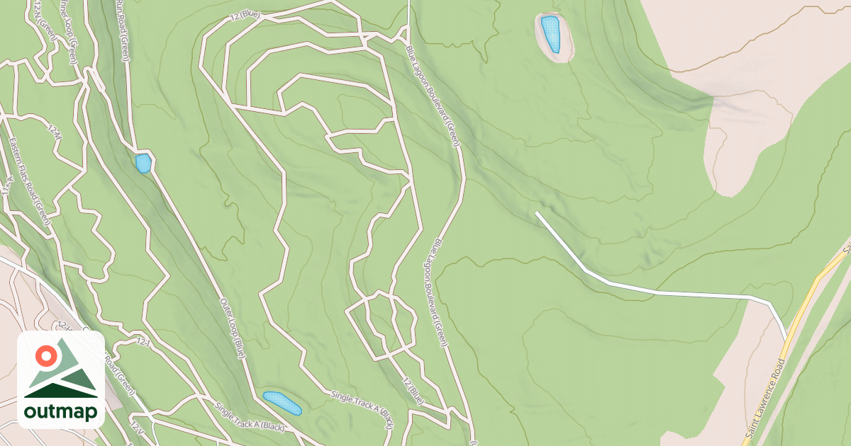 Map of Rock Run ATV Trails
