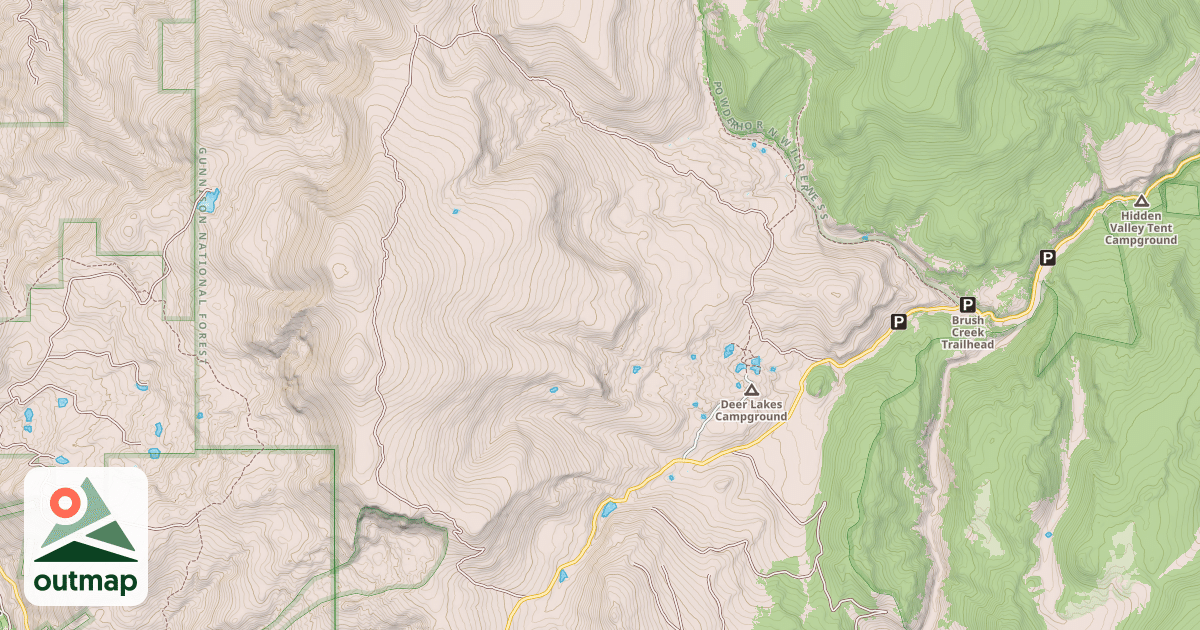 Map of MESA SECO SNOWMOBILE