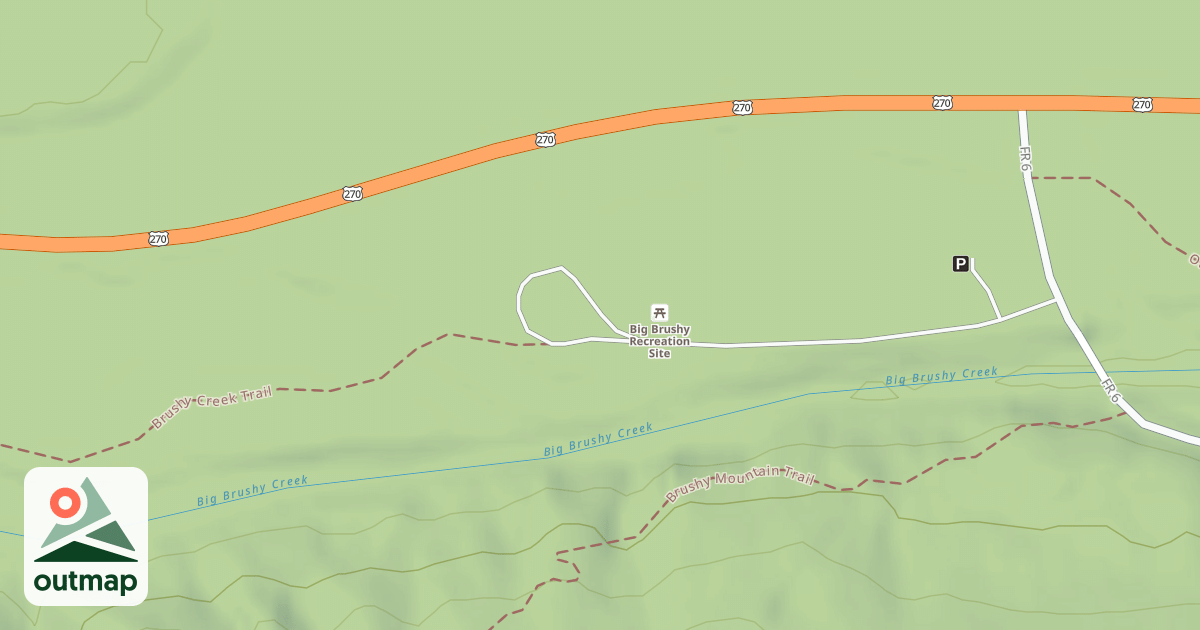 Map of TRAILHEAD