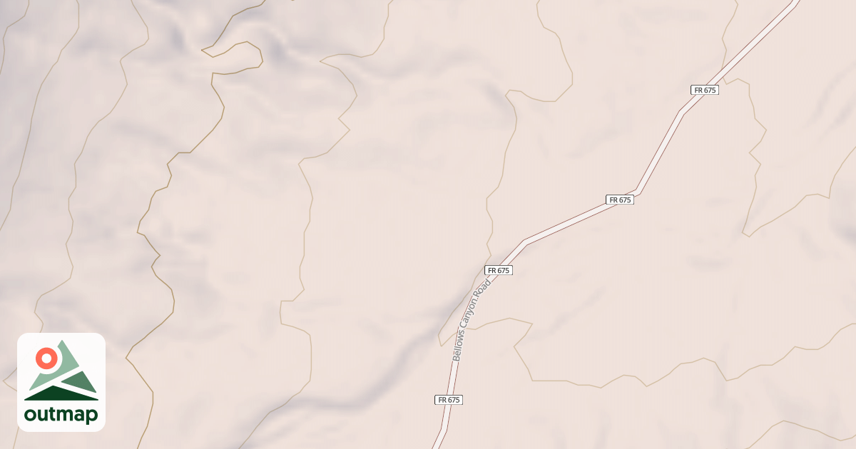 Map of USFS National Forest System Roads {2524B5BC-7E23-47C7-AE82-BD0EAE3E0290}