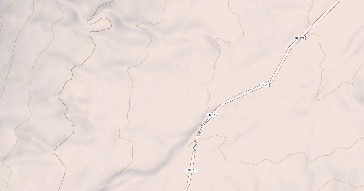 Map preview of USFS National Forest System Roads {2524B5BC-7E23-47C7-AE82-BD0EAE3E0290}