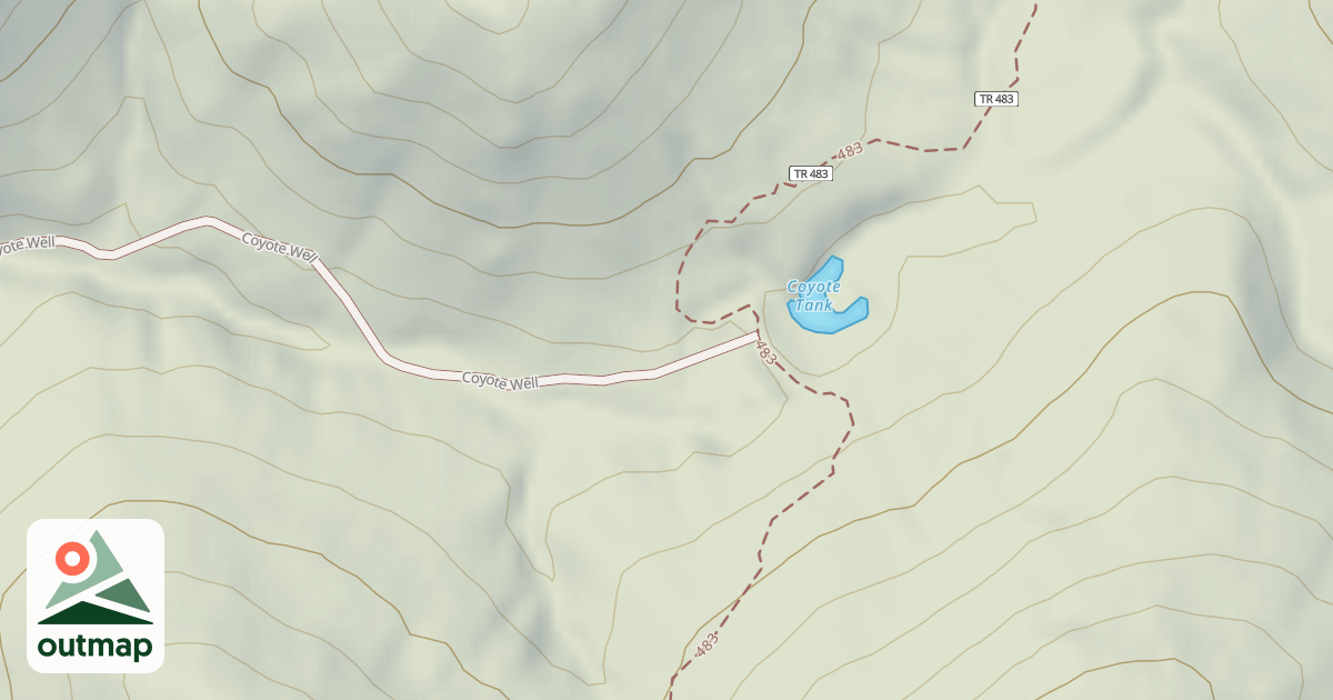 Map of COYOTE LINK
