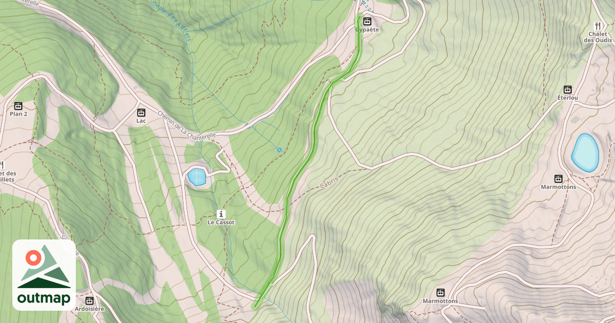 Map of Cèpe