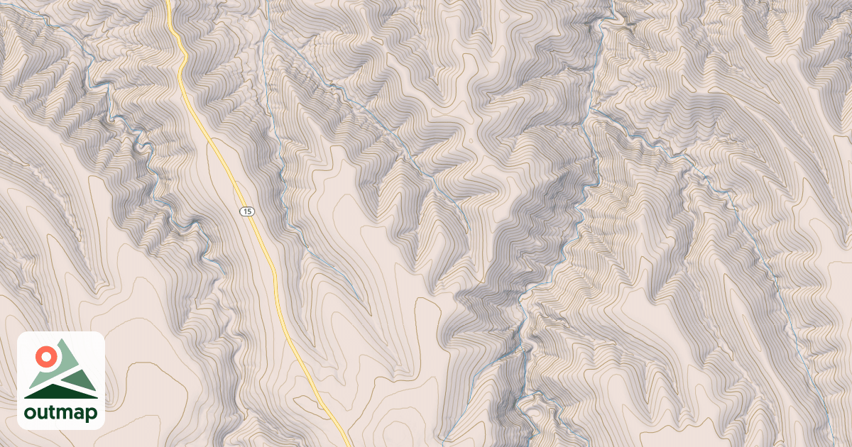 Map of 4078 N