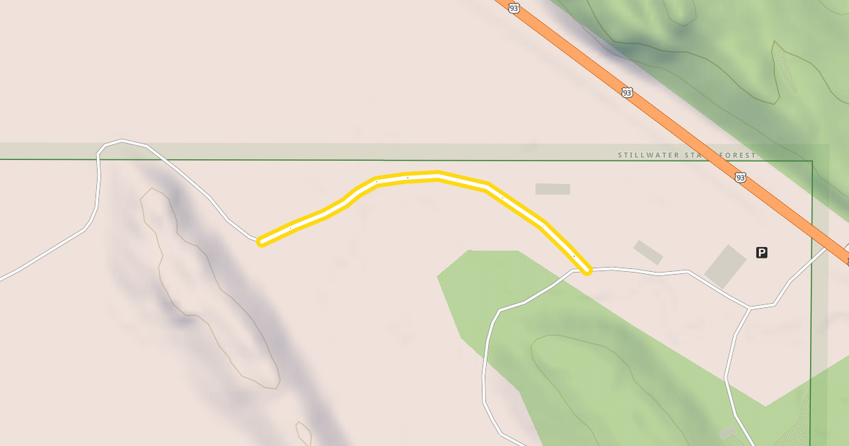 Map preview of Terrier Trail