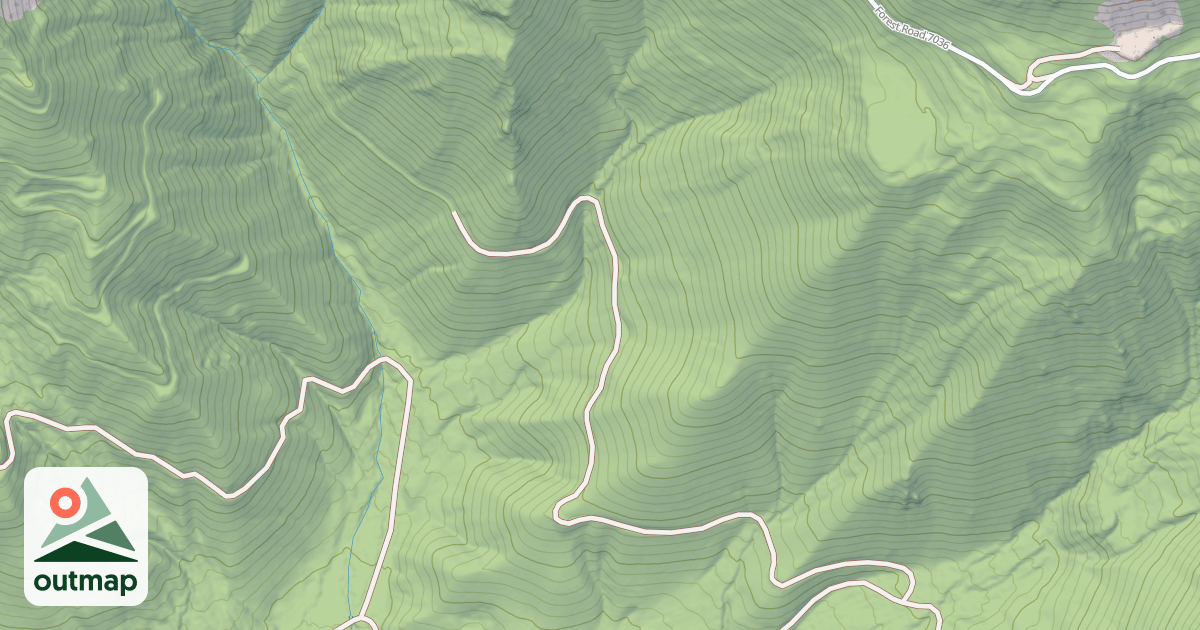 Map of LOWER PYRAMID CR.