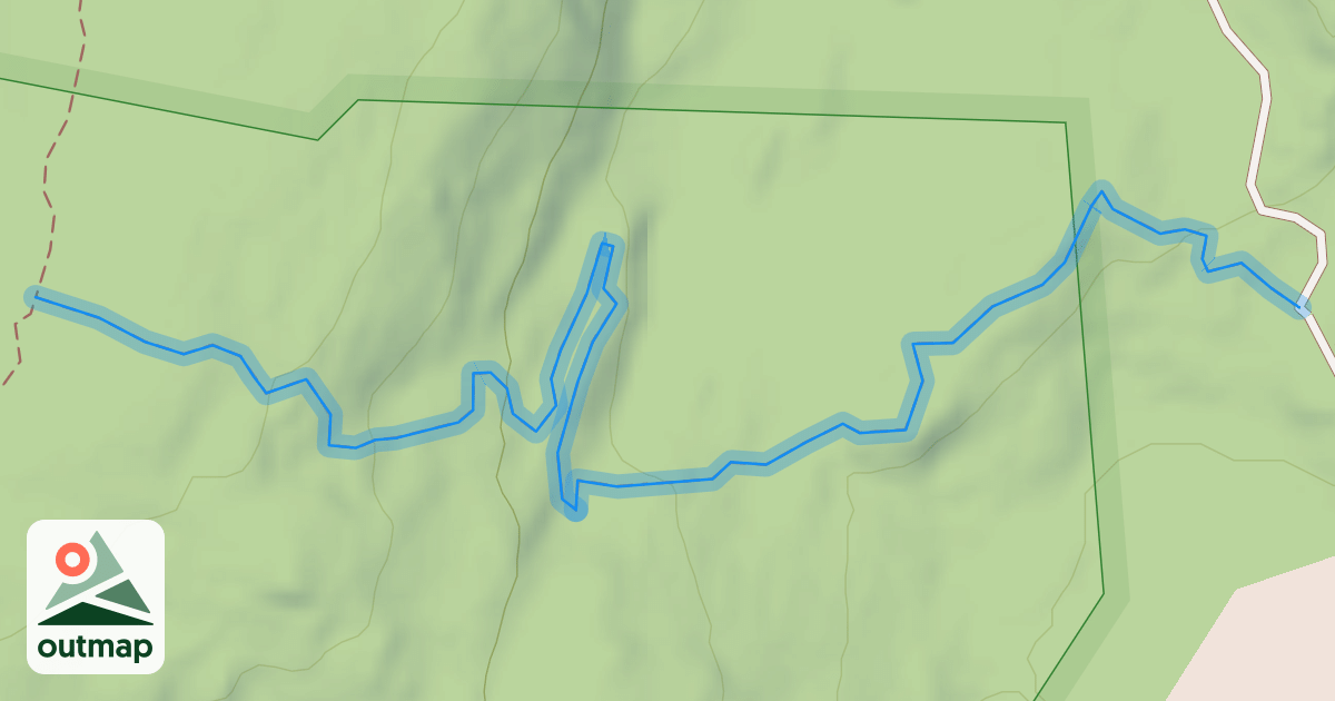 Map of Rattlesnake Trail