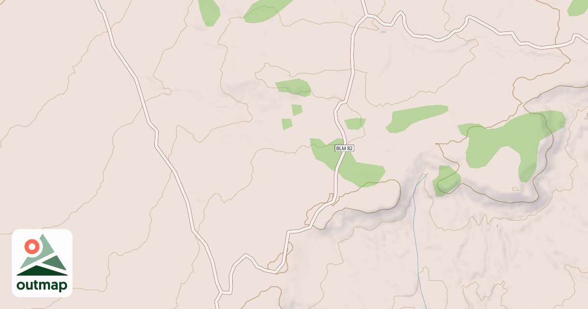 Map of BLM National GTLF Public Motorized Roads 1e2187d4-8df6-4eb3-b87b-b88ce4c9fb9e