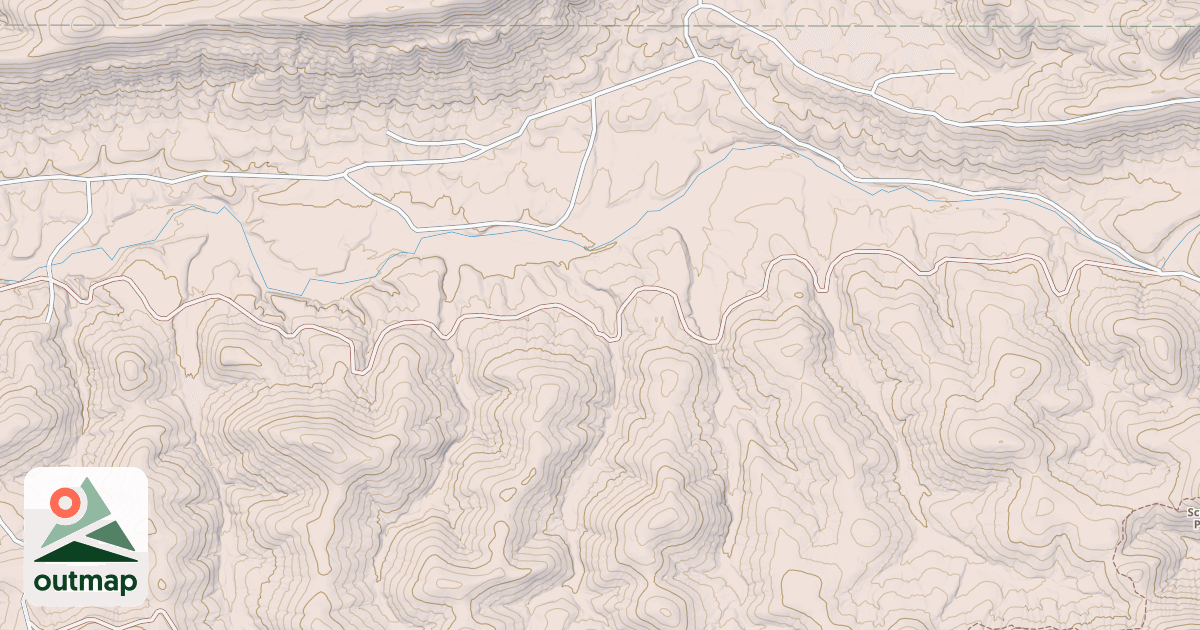 Map of OLD NORTH FORK