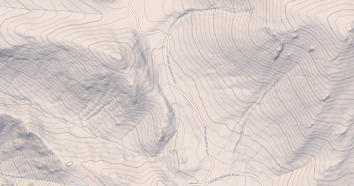 Map preview of CANNELL MEADOW