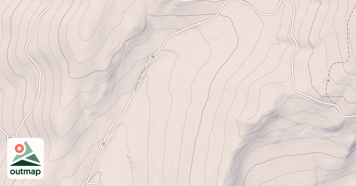 Map of Honey Run