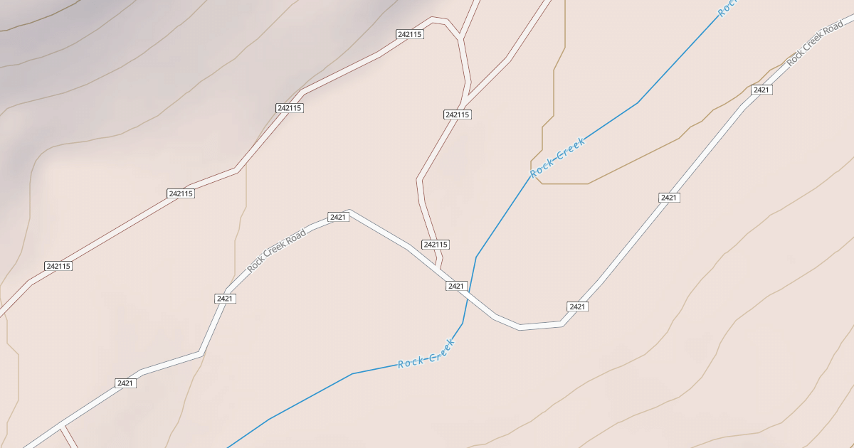Map preview of DISPERSED CAMPSITE