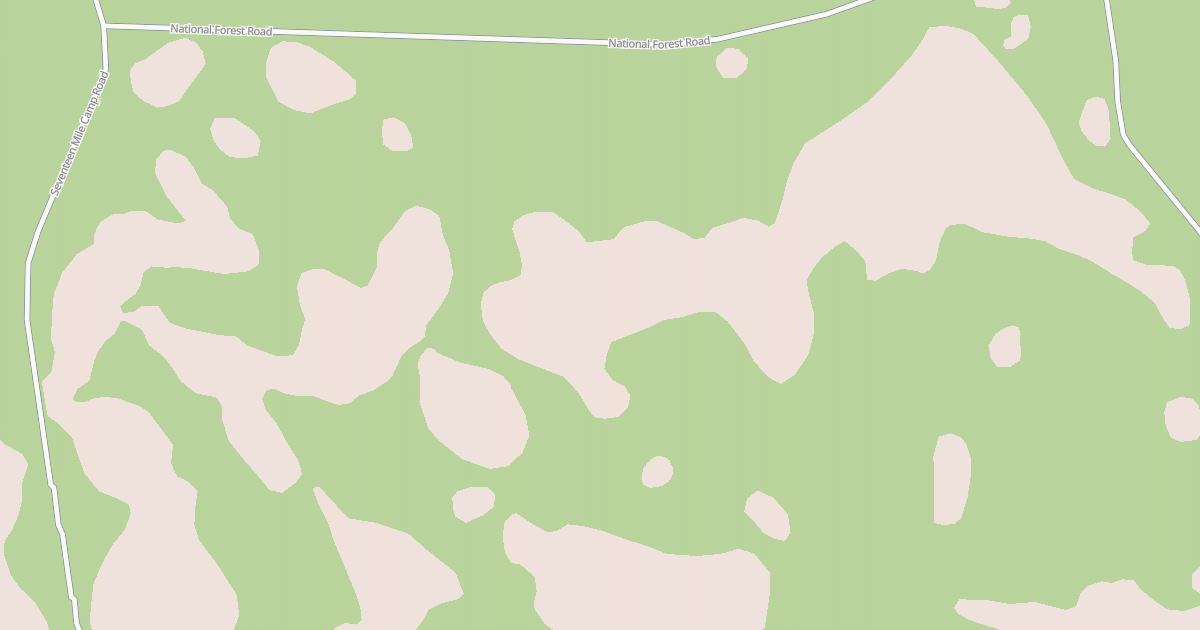Map preview of USFS National Forest System Roads {96F4F3E9-E4EB-4472-BEA7-23CF0AE686E3}