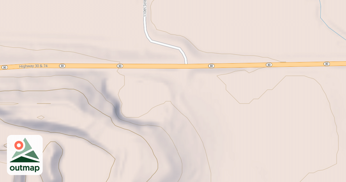Map of Chatfield Trail