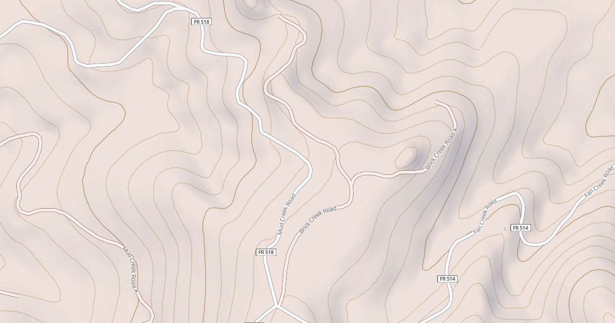 Map preview of BRICK CREEK