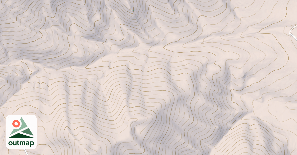 Map of Old Canyon-Station Canyon Con