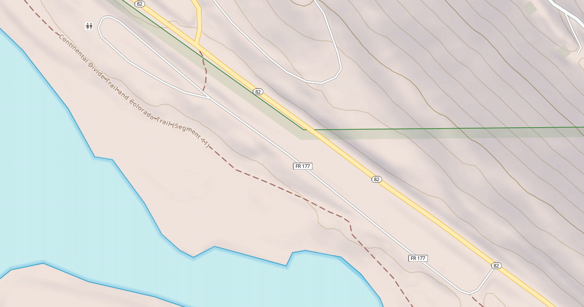 Map preview of MTN VIEW FISHERMAN PRKNG