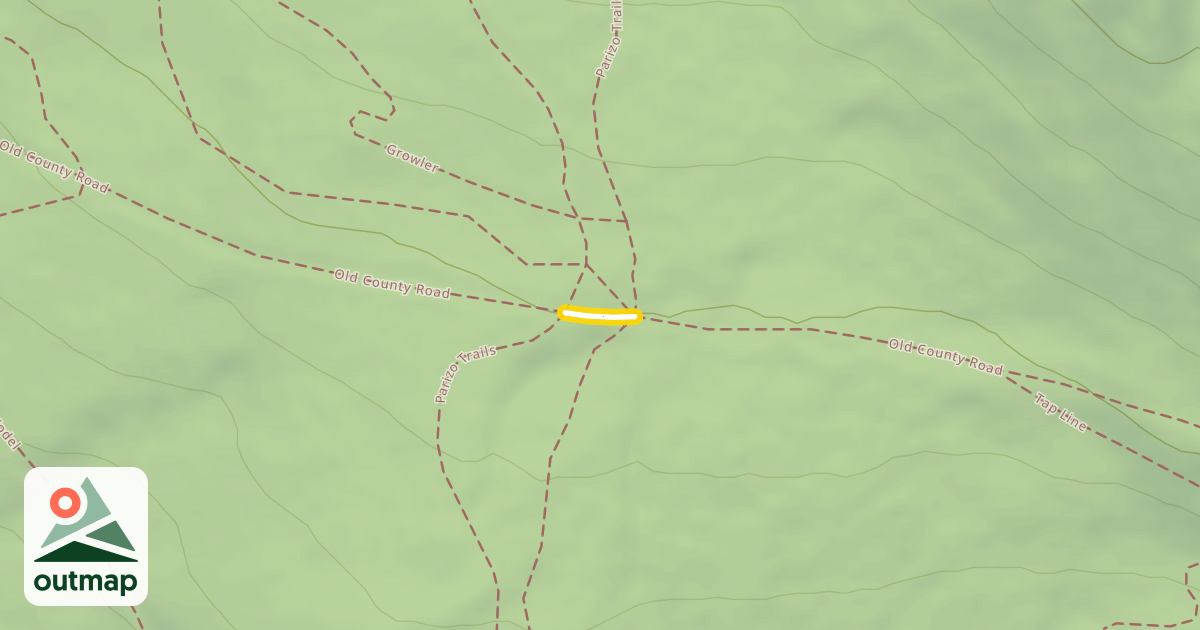 Map of Parizo Trails