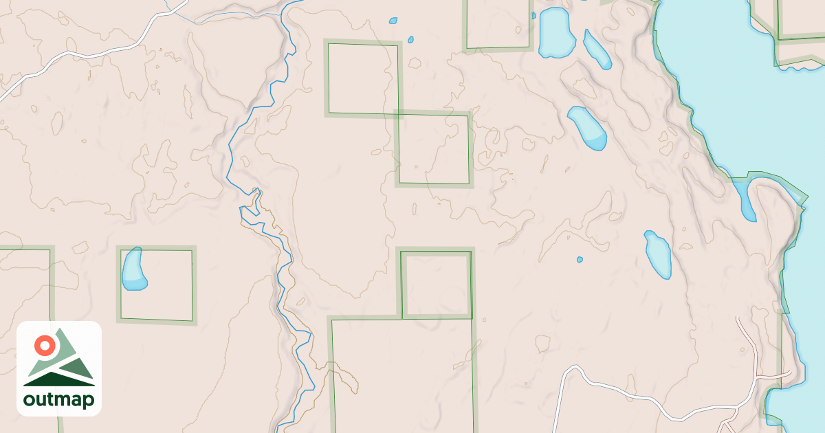 Map of PIMUSHE TRAIL NORTHEAST