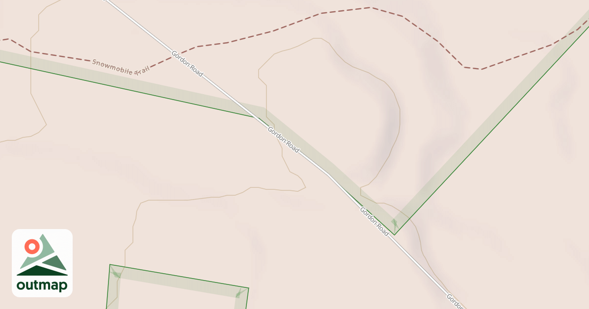 Map of Charleston Haul Road #10
