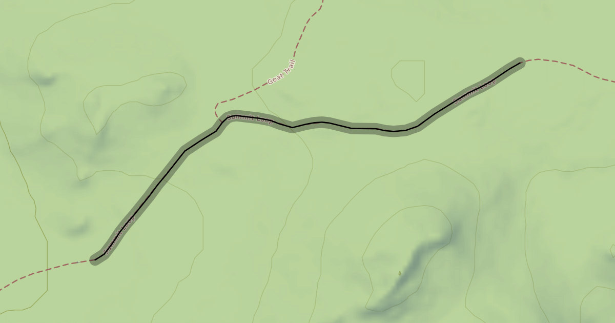 Map preview of Summit Loop