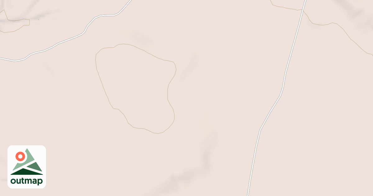 Map of Hackberry Trail System - Dustins Loop Trail