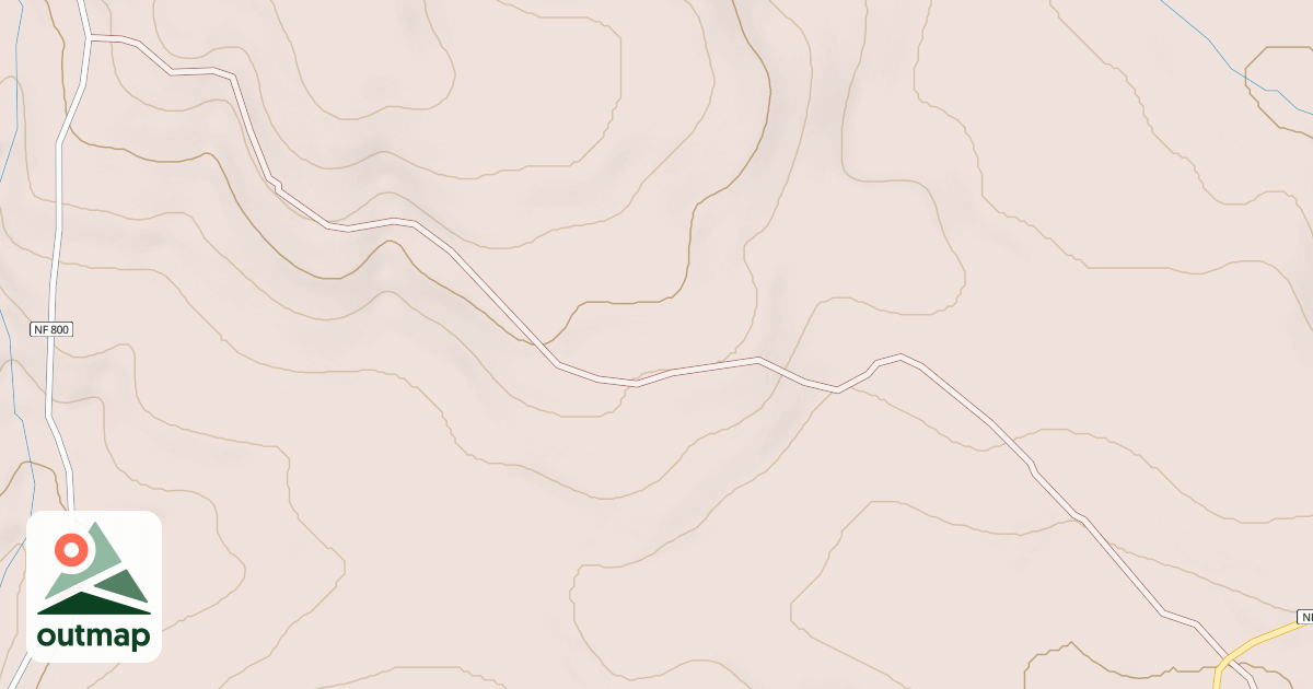 Map of USFS National Forest System Roads {8CB25DC1-C577-424F-8AF7-0215D3DC8453}