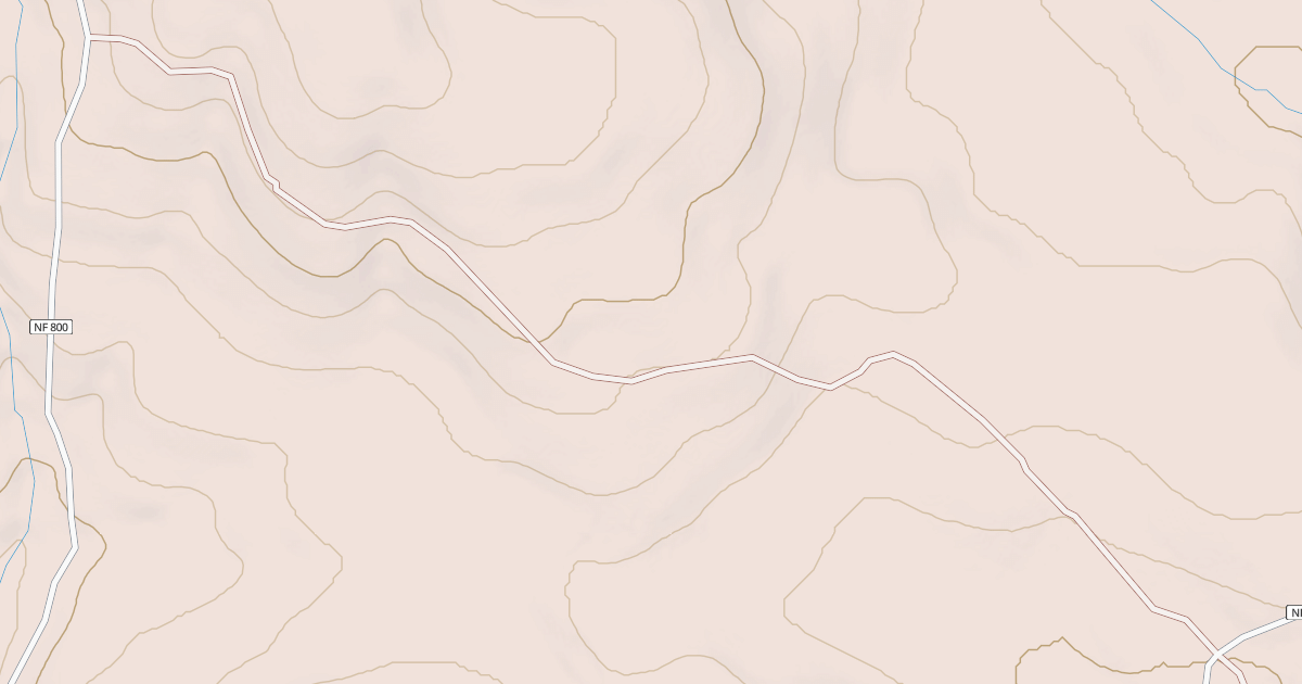 Map preview of USFS National Forest System Roads {8CB25DC1-C577-424F-8AF7-0215D3DC8453}