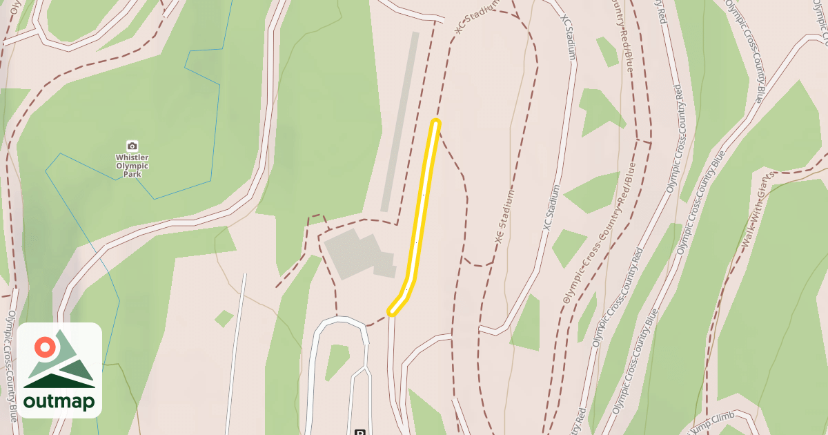 Map of Neverland Trail