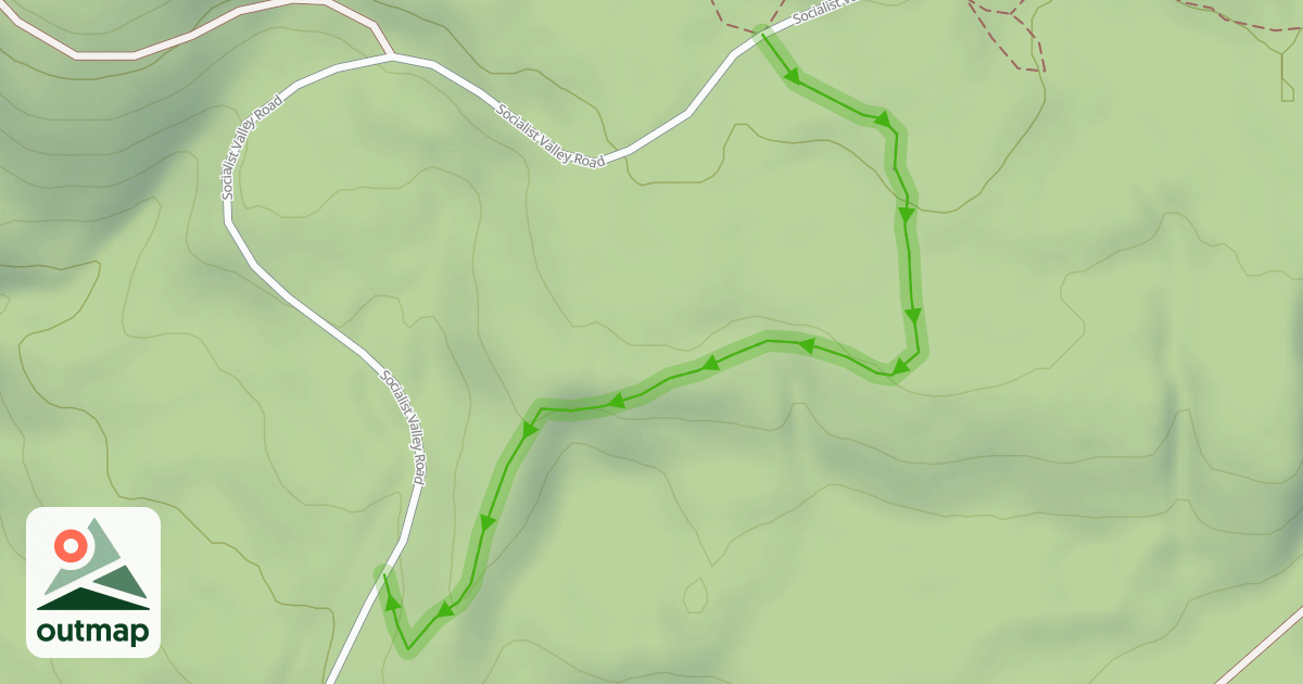 Map of Bonzai Downhill 5