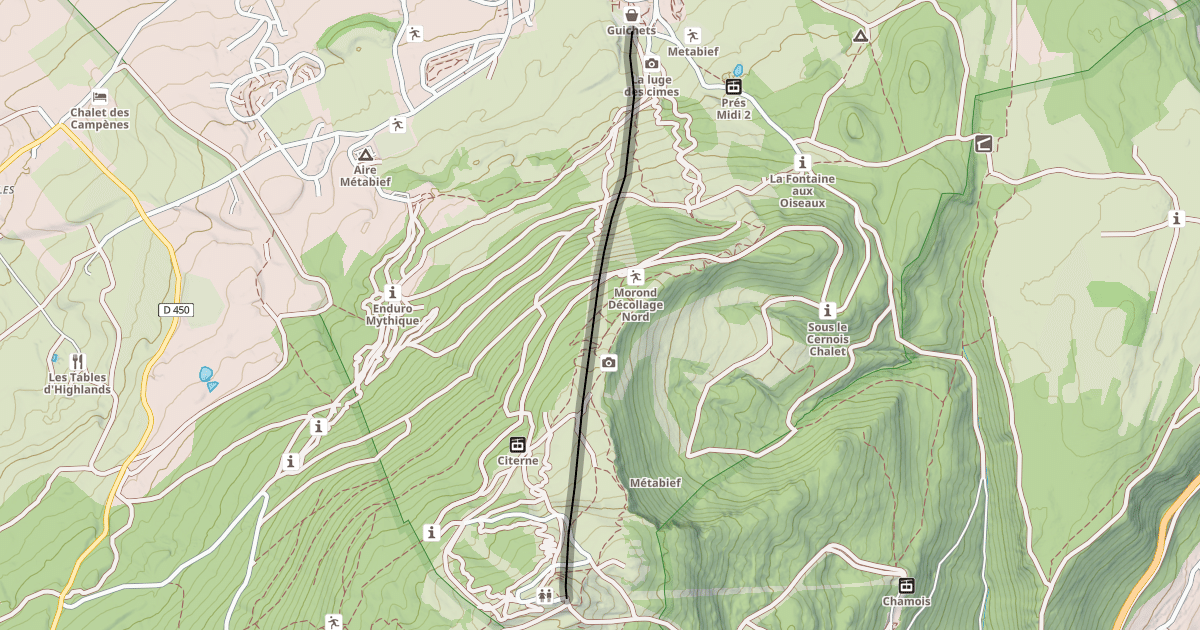 Map preview of Renversée