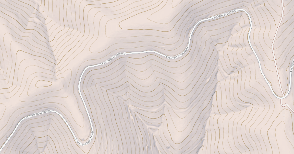 Map preview of CAT CREEK