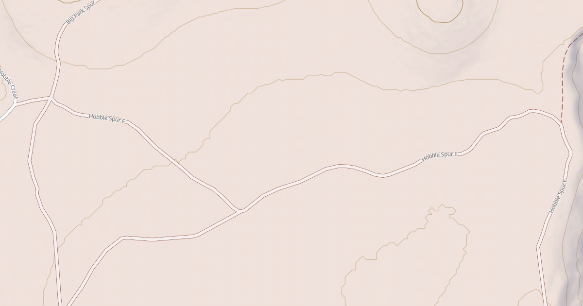 Map preview of HOBBLE SPUR F