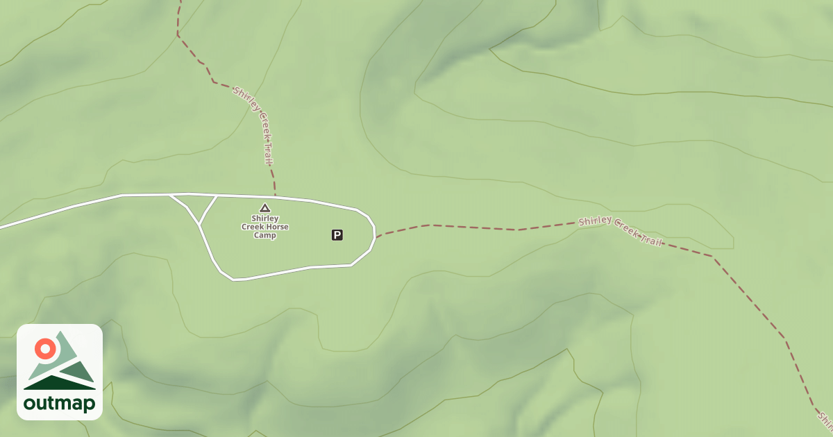 Map of SHIRLEY CREEK HC-EAST LOOP