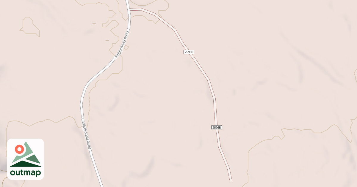 Map of AUTRAIN CAMPGROUND SPUR B