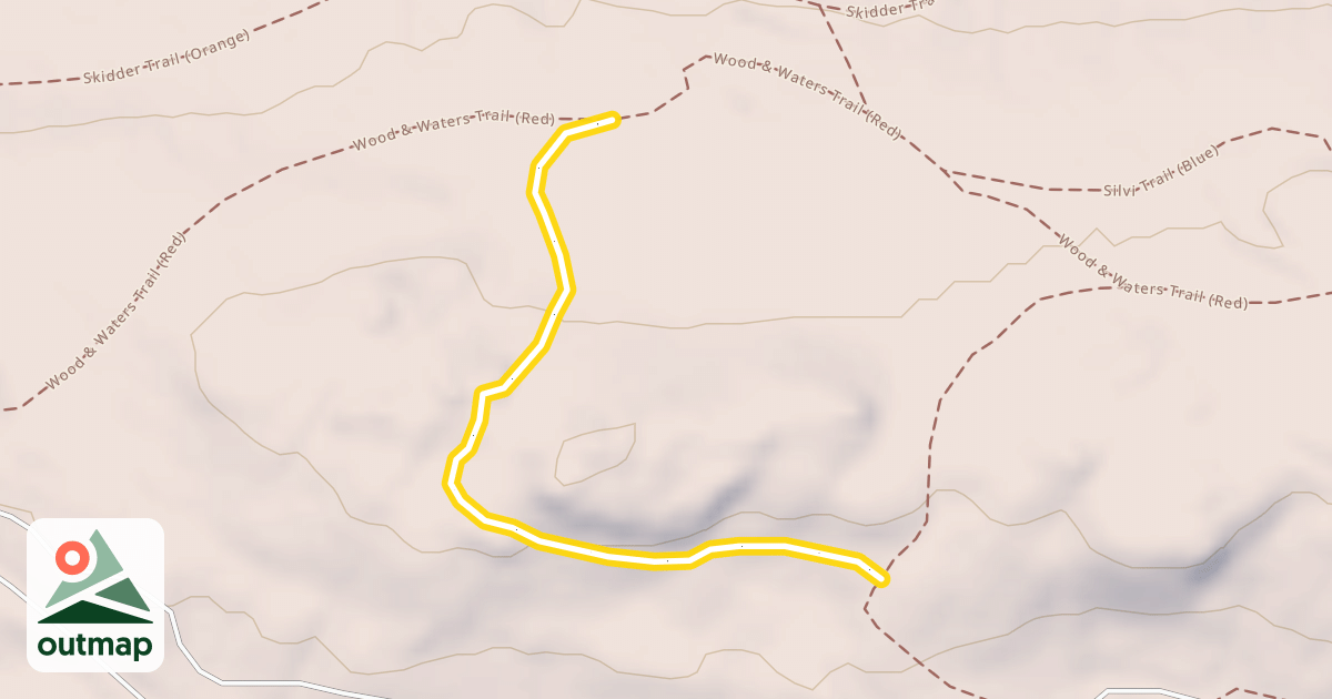 Map of Silvi Trail (Blue)