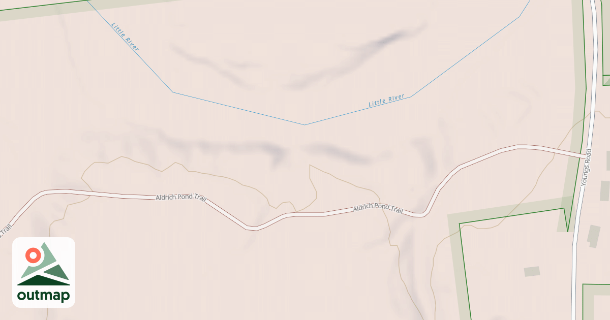 Map of Tamarack Creek Trail
