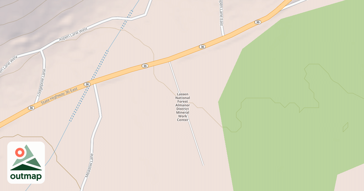 Map of MINERAL FIRE STATION