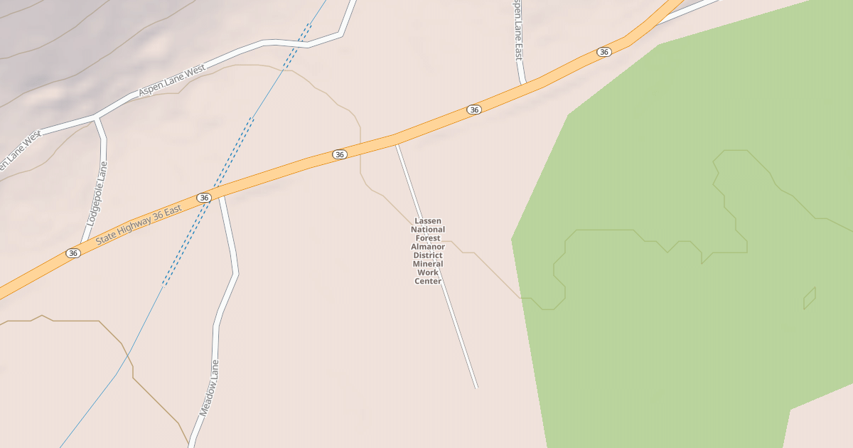 Map preview of MINERAL FIRE STATION