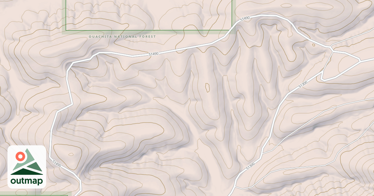 Map of USFS National Forest System Roads {2DF9F87C-336E-457B-986A-8A0A4372BF43}