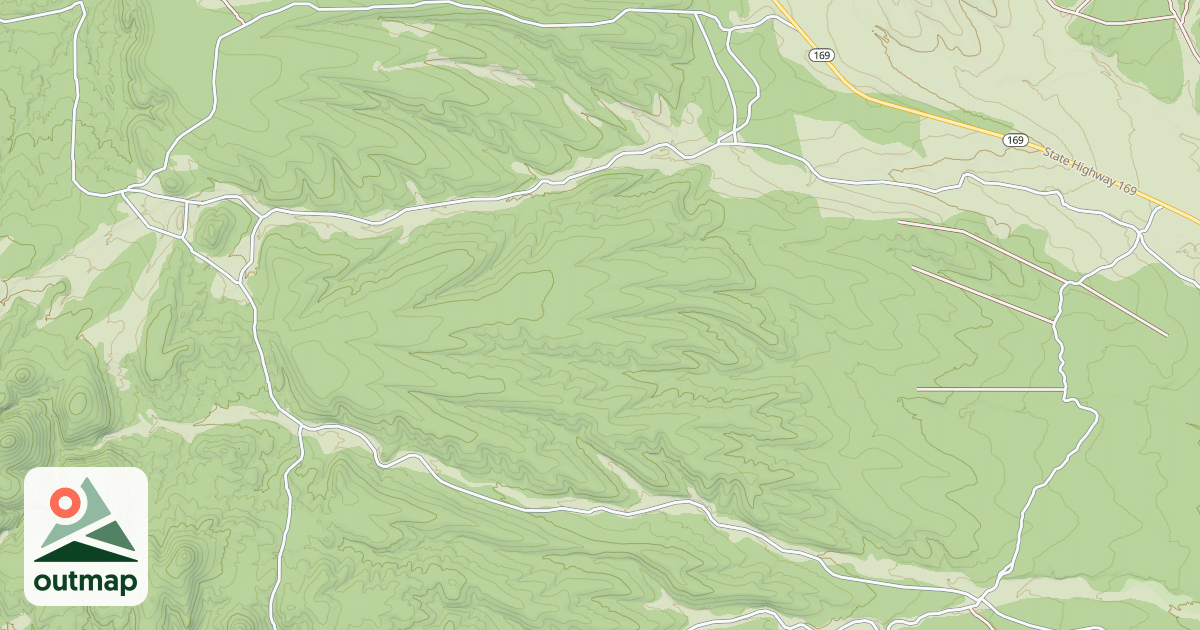 Map of MC GEE SPRING