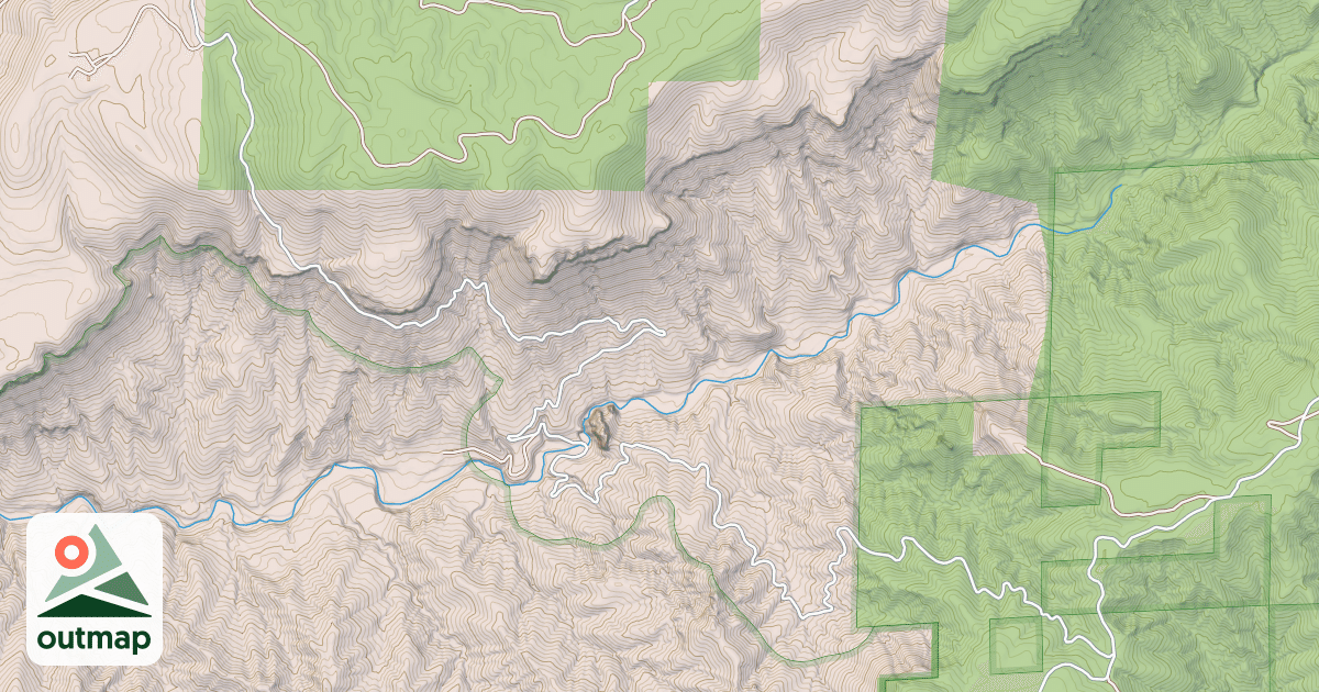 Map of PONDEROSA WAY(TE 232A)
