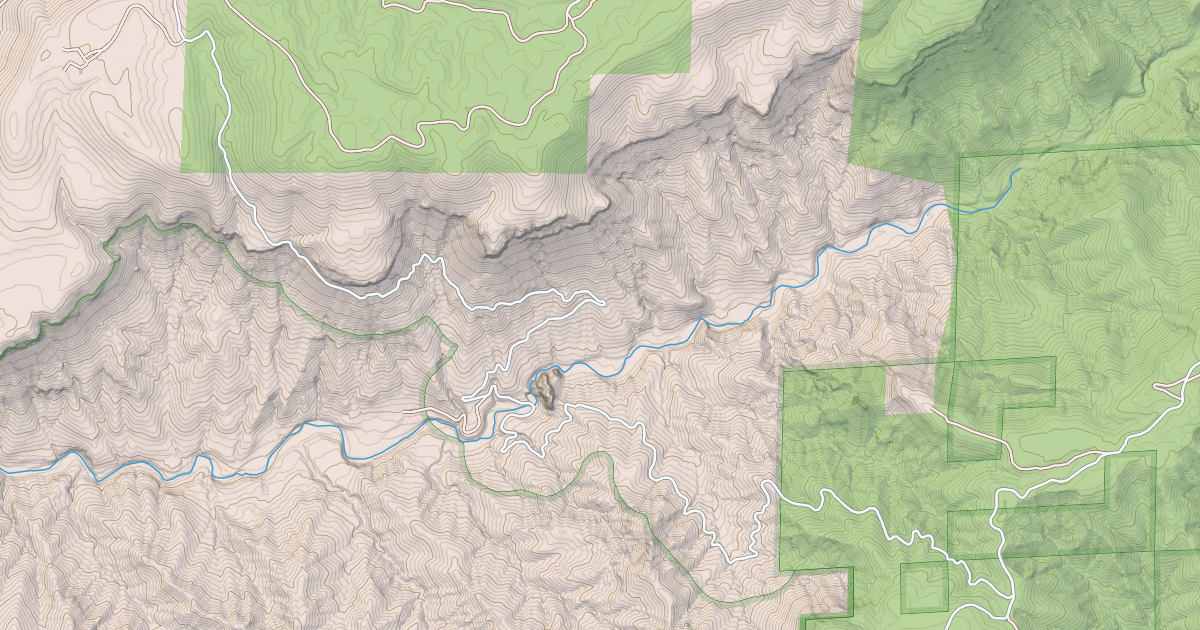 Map preview of PONDEROSA WAY(TE 232A)