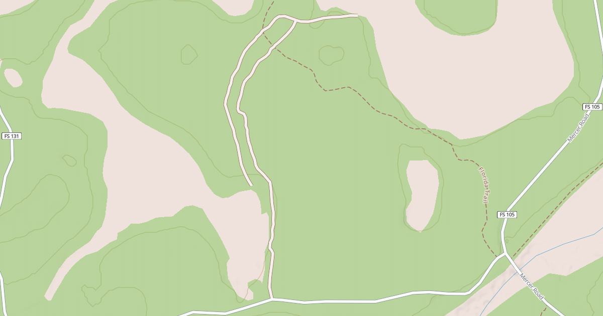 Map preview of USFS Motor Vehicle Use Map Roads {9B30E20D-B0E3-4003-A991-4CE83B1A5C30}