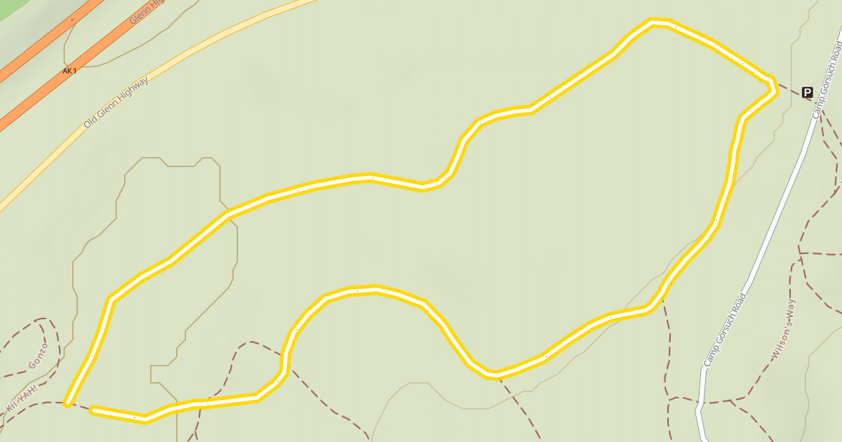 Map preview of Four Seasons Loop