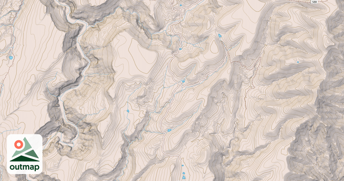 Map of USFS National Forest System Roads {8CD7440C-0C11-41AA-A55A-24305045317E}