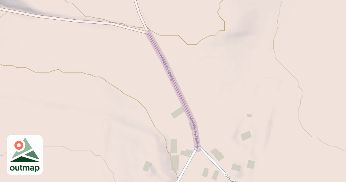 Map of Chemin de l'Étang