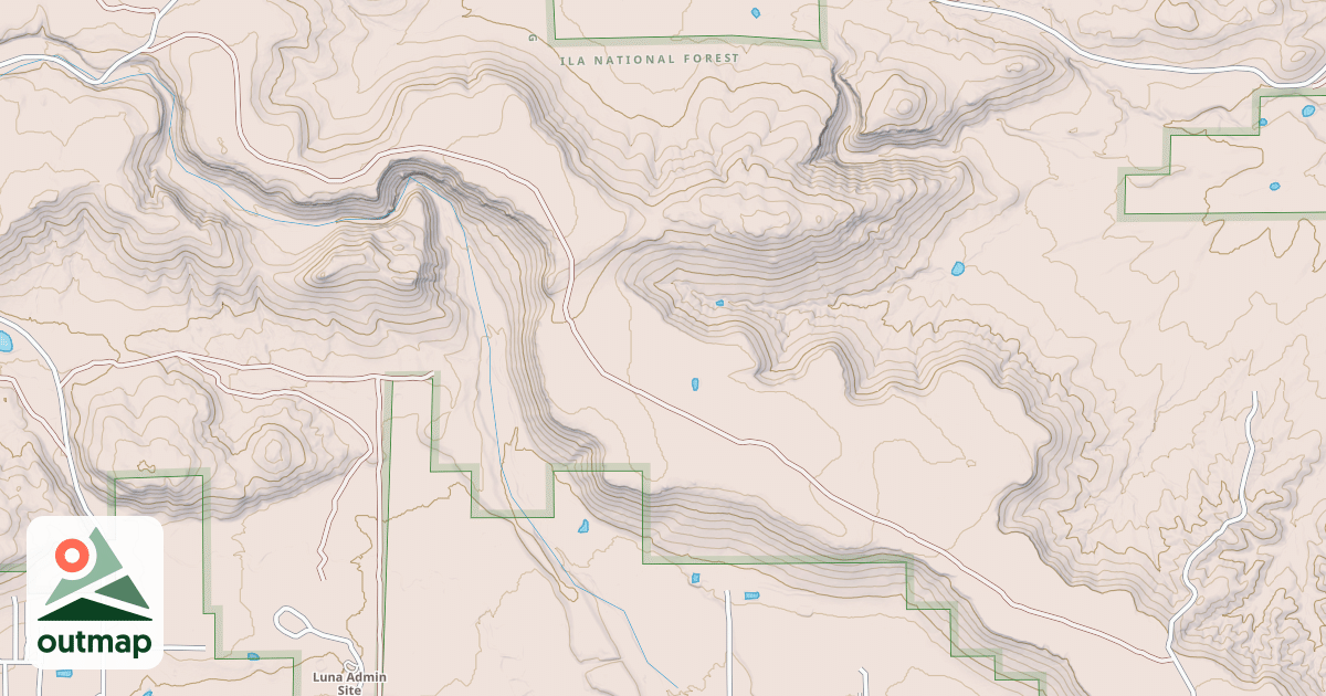 Map of 4025 P