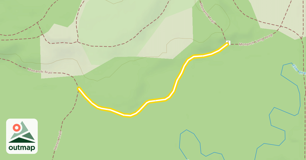 Map of Monarch Trail